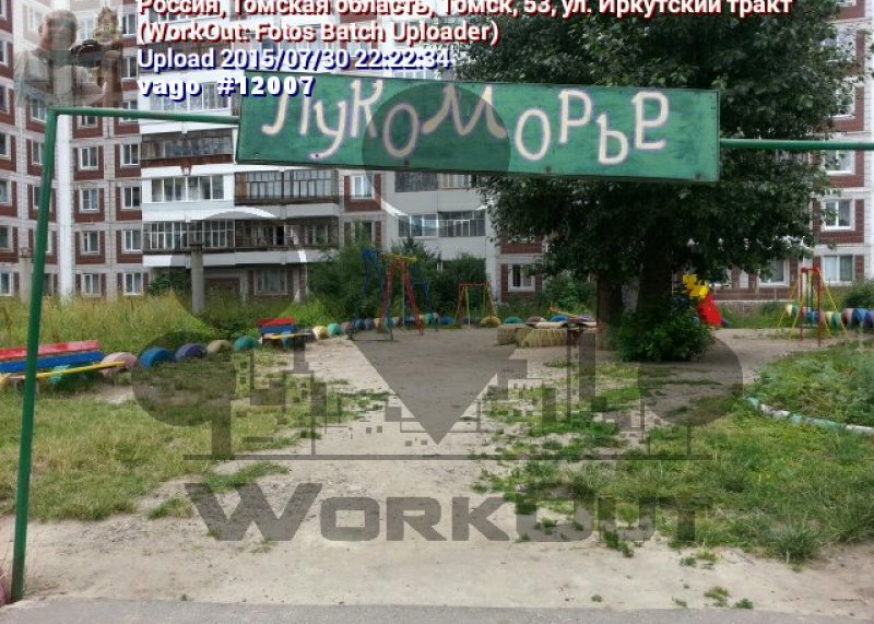 Площадка для воркаута в городе Томск №4029 Маленькая Советская фото